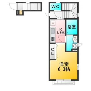 Buena Vista IOGI【2階】の間取り