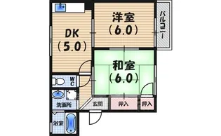 グリーンフォーレスB棟【1階】の間取り