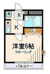 セジュール036 II【2階】の間取り