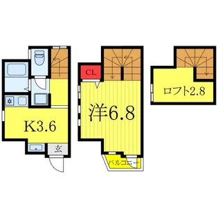 Soleil芝高木【1階】の間取り