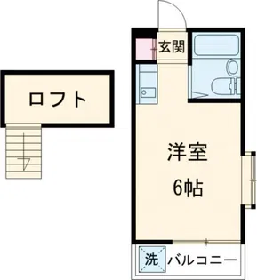 ハリテイジ【2階】の間取り
