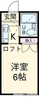 大津シーサイドパレス【2階】の間取り