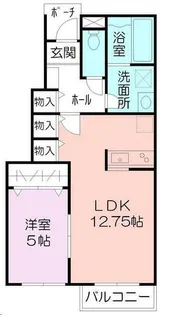 PRENDRE TWO(プランドールツー)【1階】の間取り