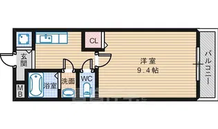 ワンズワン【1階】の間取り