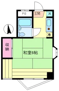つるがねビル【2階】の間取り