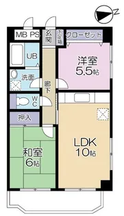 第2宝田ビル【6階】の間取り