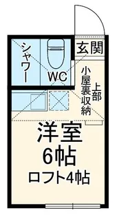 ユナイト上星川エヴァートン【1階】の間取り