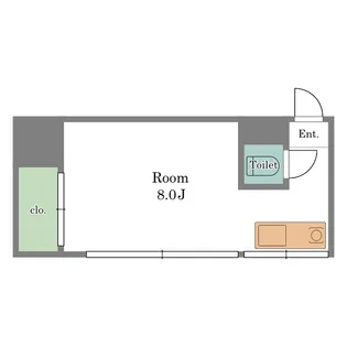 三笠荘【2階】の間取り