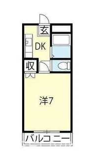 メゾンプリンス【1階】の間取り