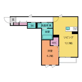 フォレスト高島【2階】の間取り