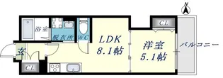 クリエオーレ菱江2【2階】の間取り