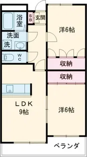 小林マンション【3階】の間取り