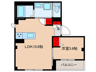 フォレ ドゥ ソレイユ【2階】の間取り