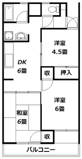 リビエールSSC【3階】の間取り