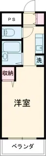 クレール武蔵野【7階】の間取り