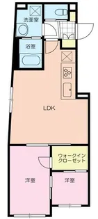 ウェルスクエア高井戸東【3階】の間取り