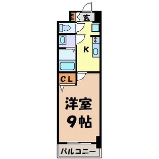 セレブランド堀田駅前【8階】の間取り