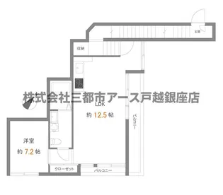STELLA洗足池【3階】の間取り