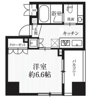 HF千駄木レジデンス【3階】の間取り