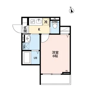 フォート・デルッシMS【2階】の間取り