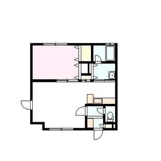 ダモイ7716【1階】の間取り