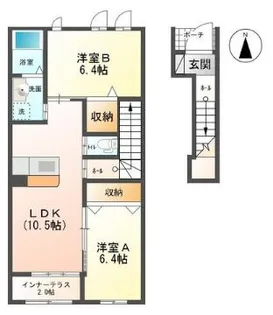 ディア ソフィア【2階】の間取り