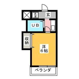 パルナス八事裏山【3階】の間取り