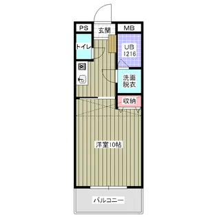 レアールシュウム【2階】の間取り