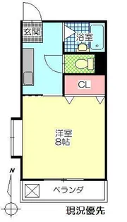 PEACE四の湯【4階】の間取り