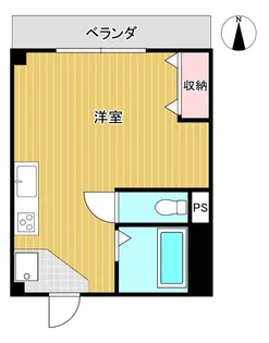アマデウス【2階】の間取り