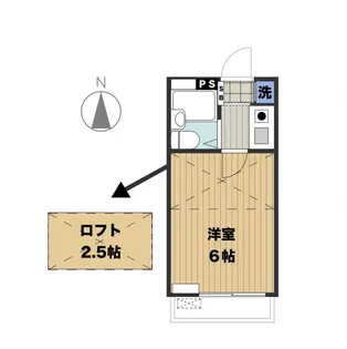 ラビアン吉祥寺【2階】の間取り