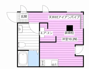 景都ビル【3階】の間取り
