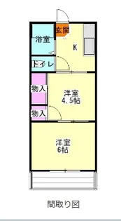 サンハイツ吉岡【2階】の間取り