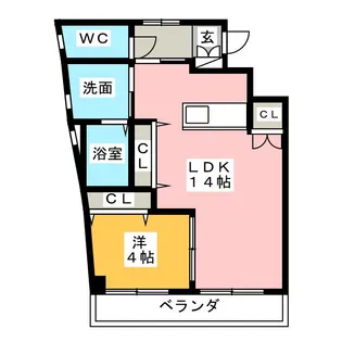 水谷ビル【3階】の間取り