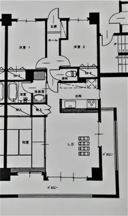 フリーデンハイム【4階】の間取り