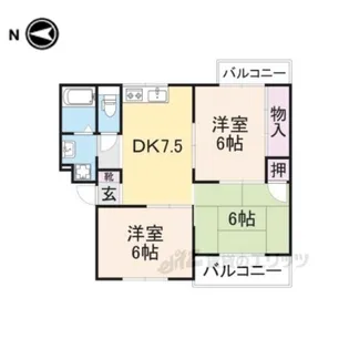 アムールY&N【3階】の間取り