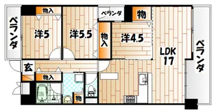 コモグランデ【4階】の間取り