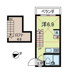 メゾン白菊【2階】の間取り