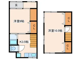 神奈川県横浜市磯子区上町【一戸建】の間取り