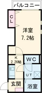 大阪府富田林市若松町4【アパート】の間取り