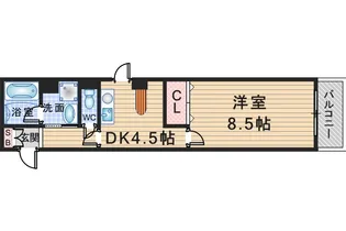 フローラ・ムラタ・ハイツ【2階】の間取り