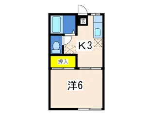 司ハイツ【1階】の間取り