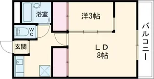 ラフェスタ加東【3階】の間取り