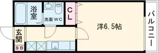 CASA堺東【3階】の間取り