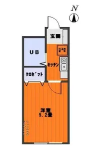 東京都世田谷区代田1【マンション】の間取り