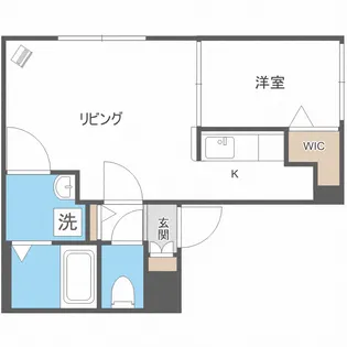 シャトン北10条【3階】の間取り