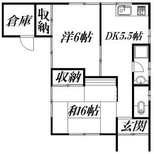 静岡県浜松市浜名区沼【一戸建】の間取り