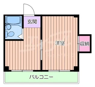 正雀プラザ【4階】の間取り