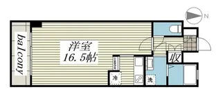 パセール長良【4階】の間取り