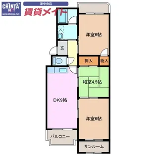 臼井マンション【2階】の間取り